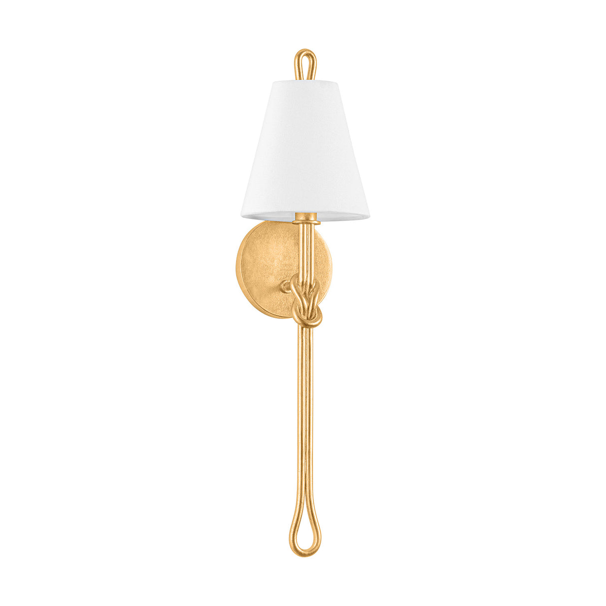 Archer Wall Sconce 24", Gold Leaf