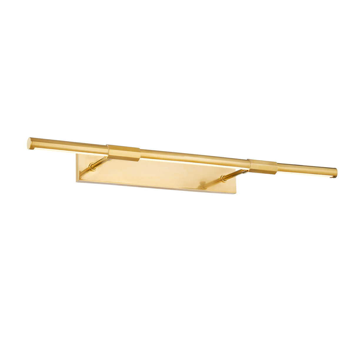 Ethan Extra Large LED Picture Light, Aged Brass