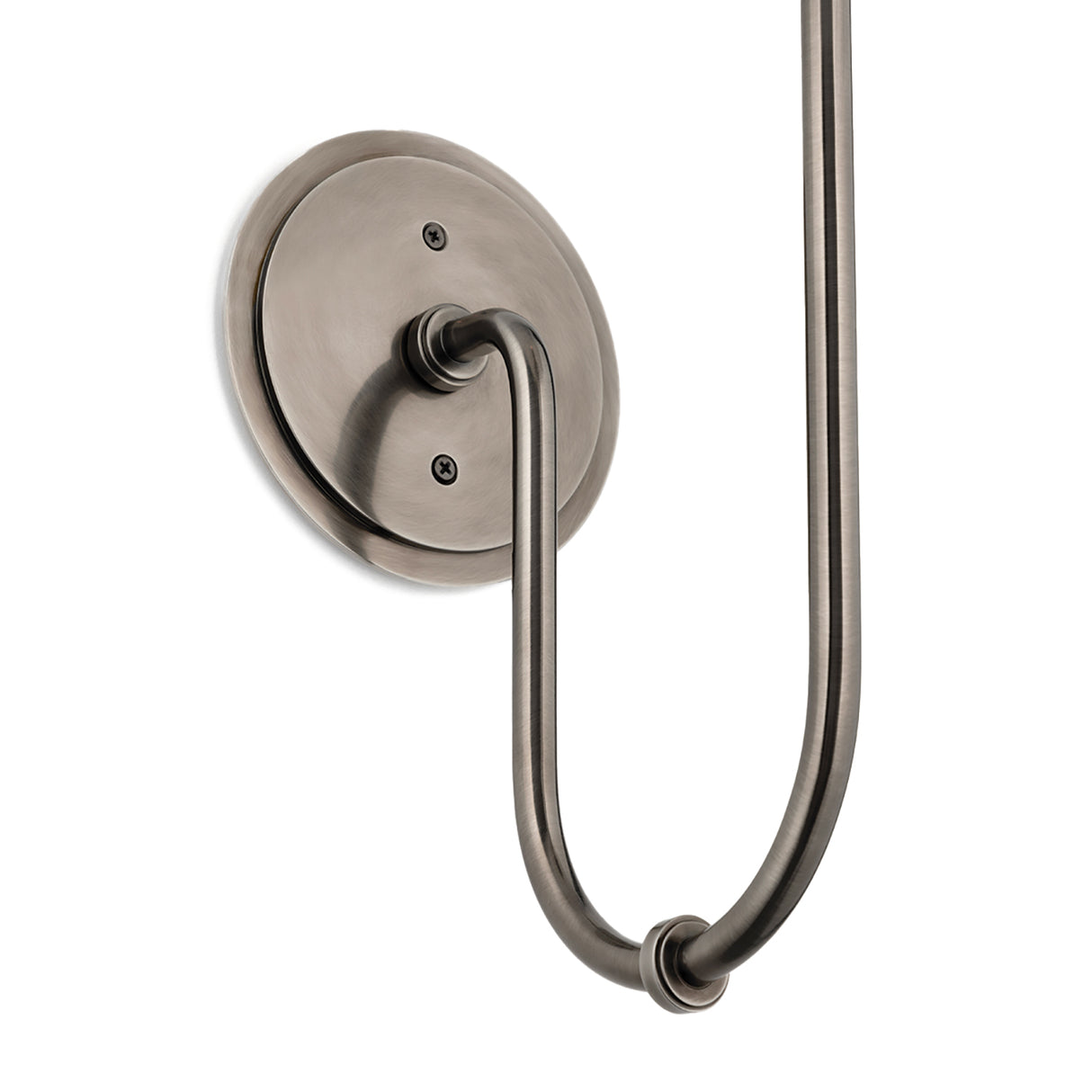 Hayden Wall Sconce 21", Vintage Nickel