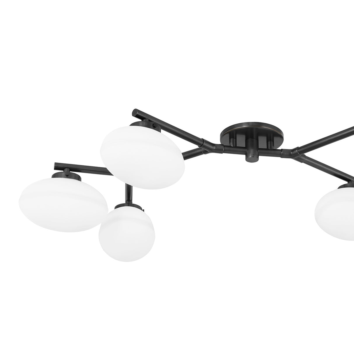 Jace 6 Light Semi-Flush 41", Old Bronze