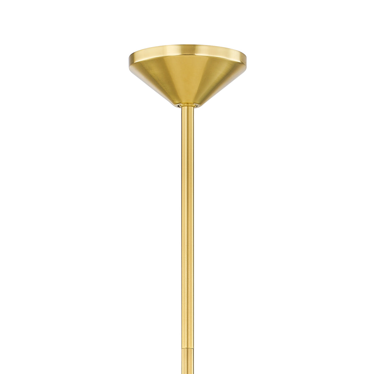 Navie 6 Light Chandelier 40", Aged Brass