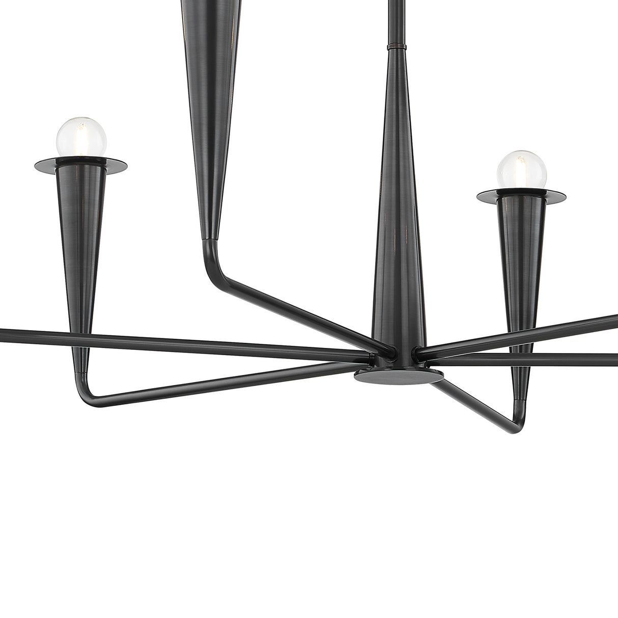 Navie 6 Light Chandelier 40", Old Bronze