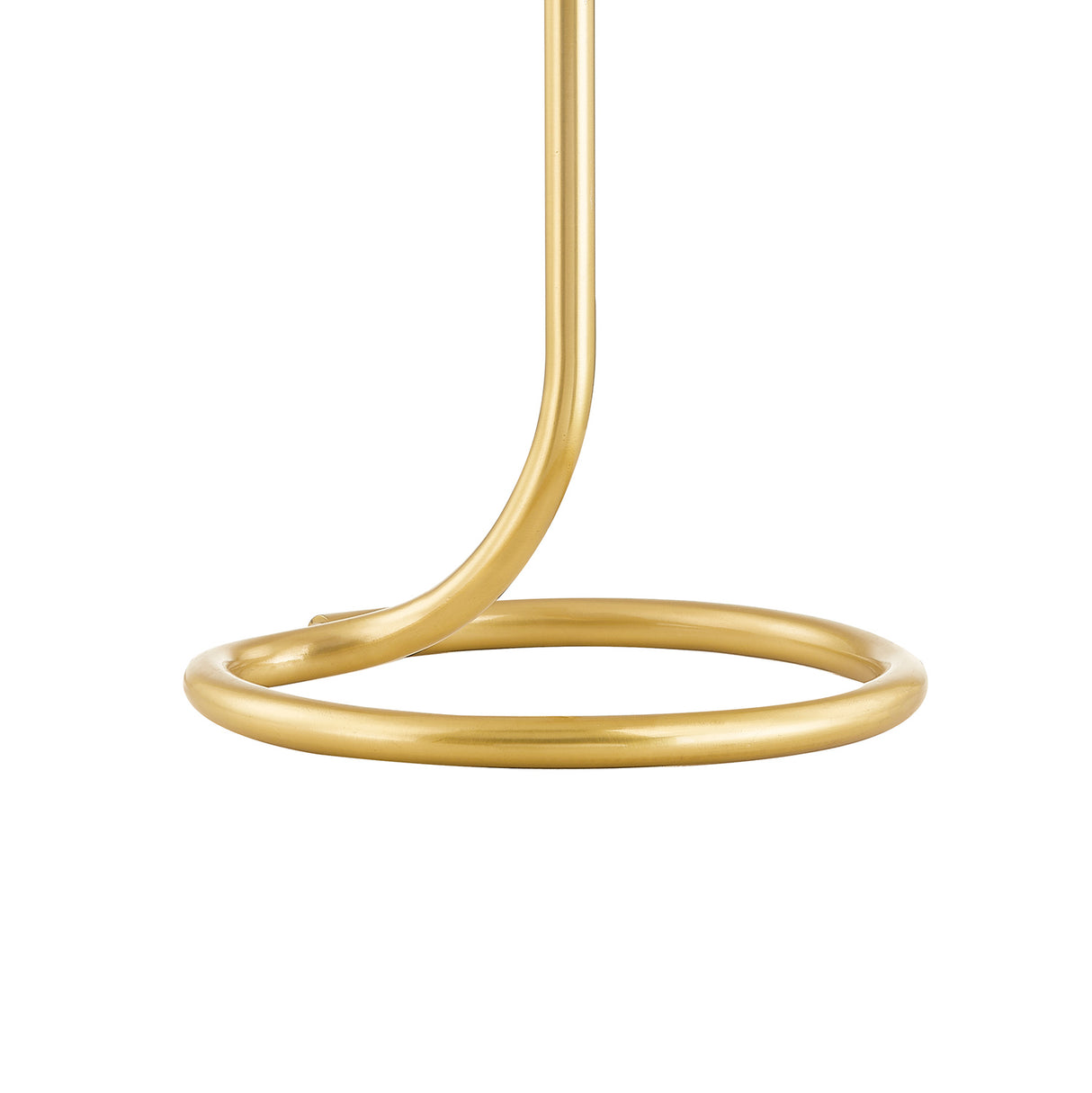 Nina Table Lamp, Aged Brass