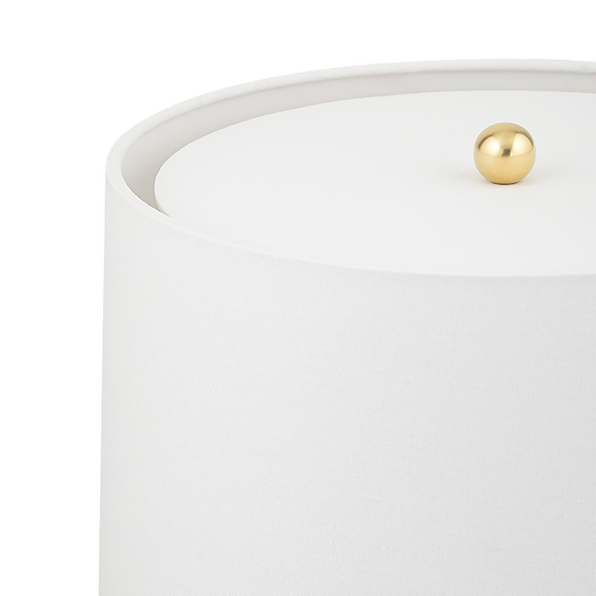 Juliet Table Lamp, Alabaster with Brass Accents