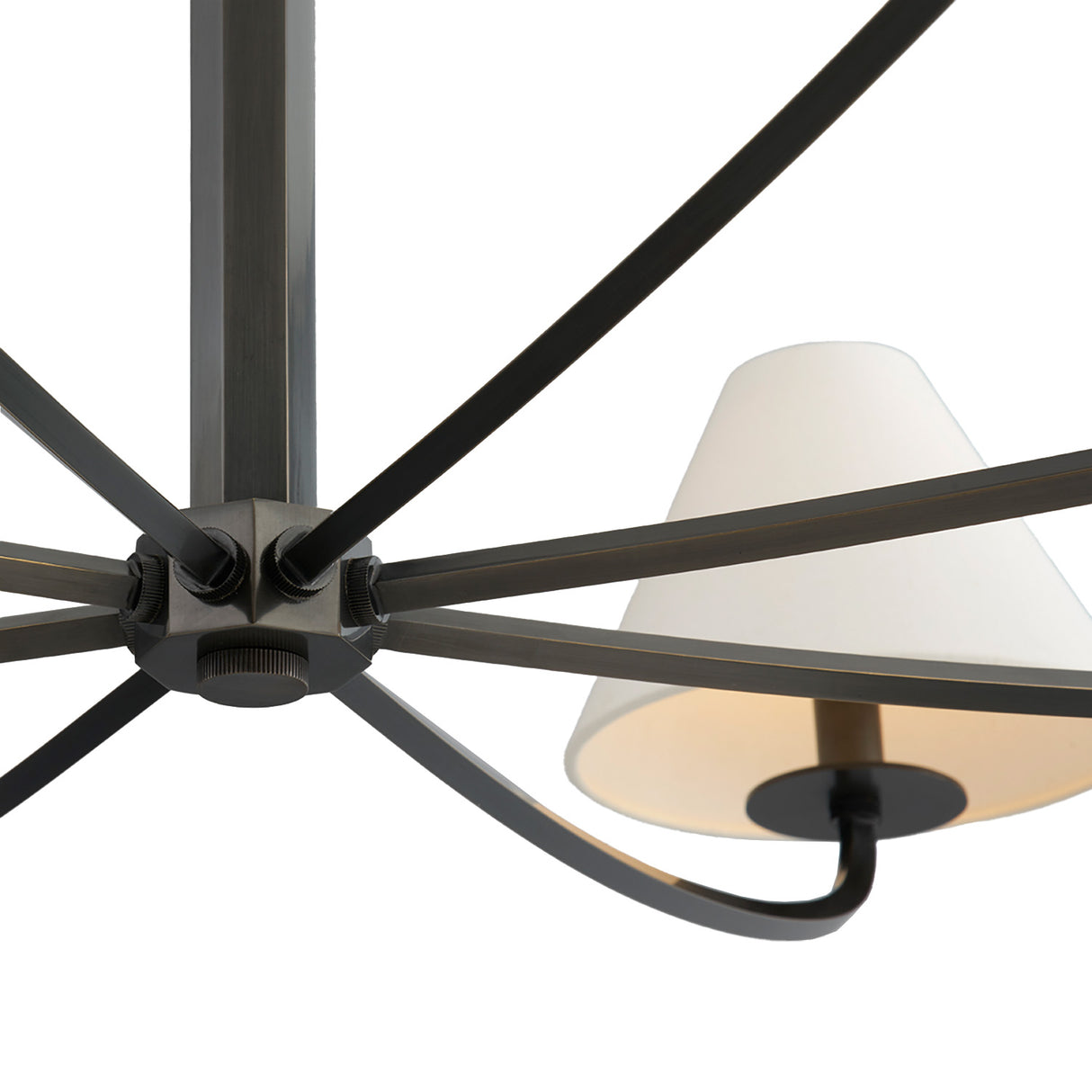 Morgan 8 Light Chandelier 52", Old Bronze