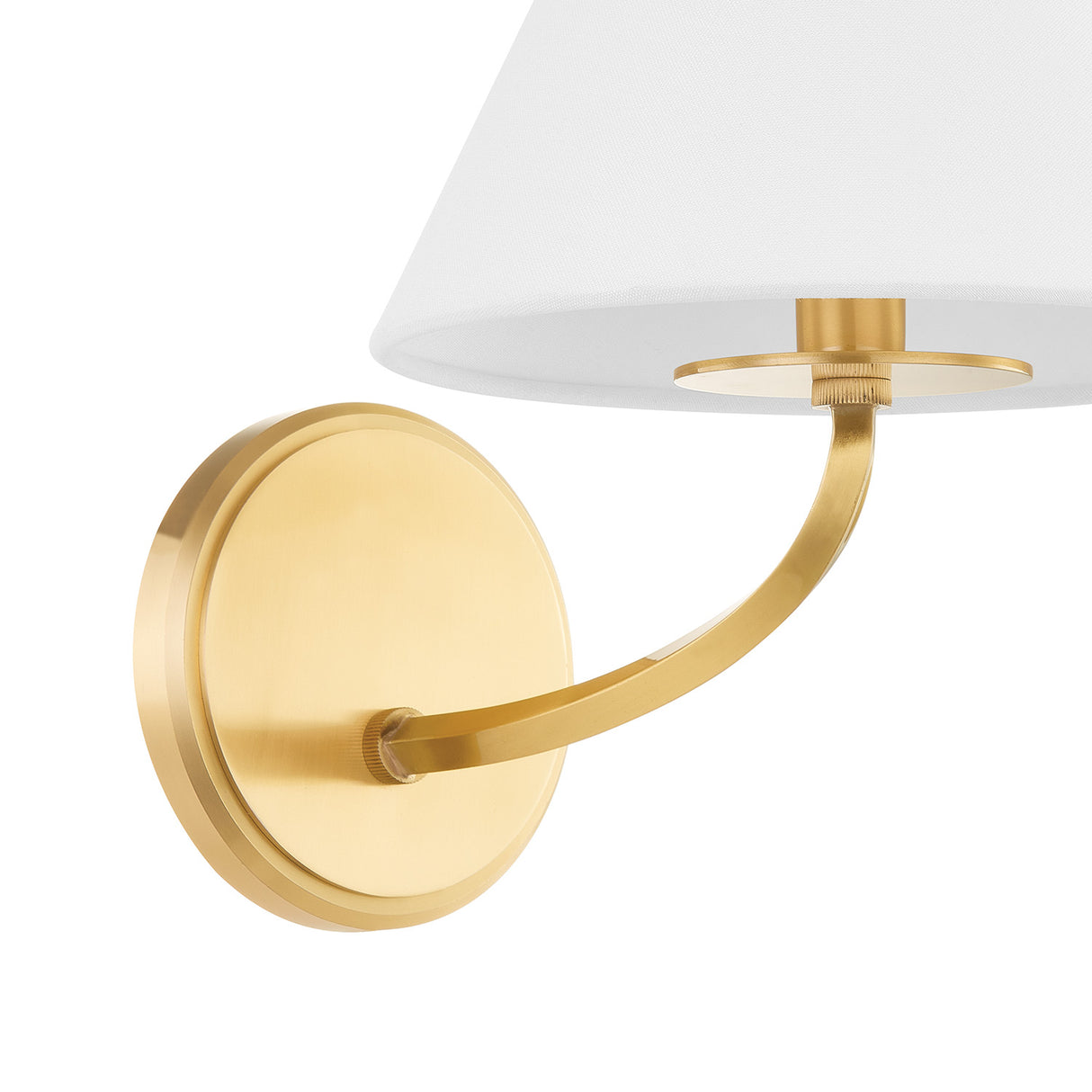 Morgan Wall Sconce 11", Aged Brass