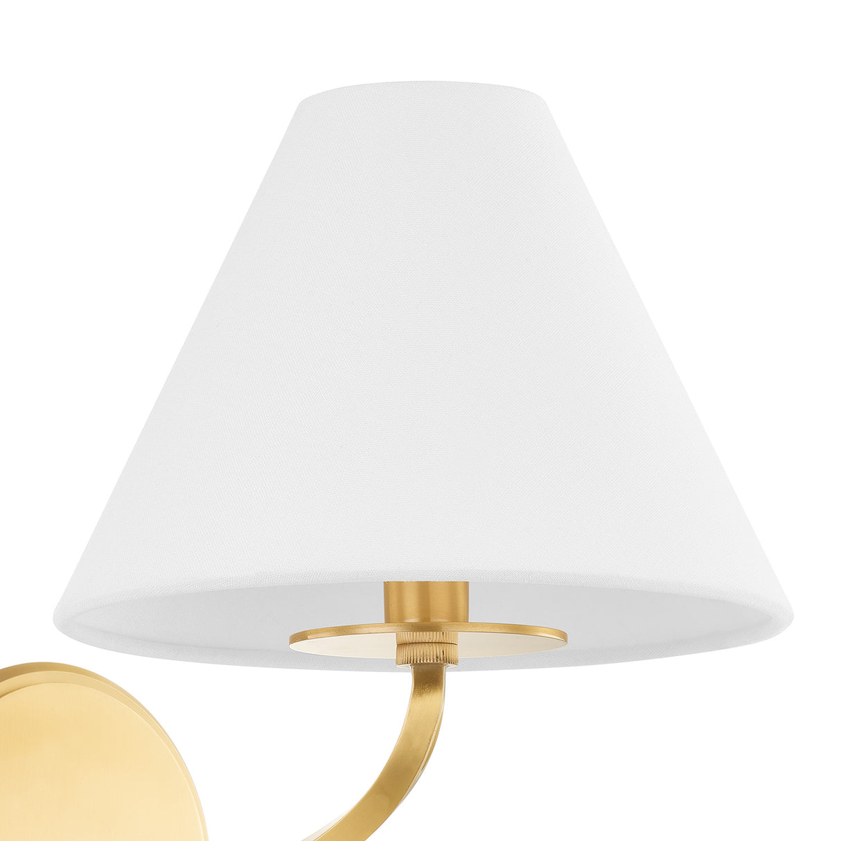 Morgan Wall Sconce 11", Aged Brass