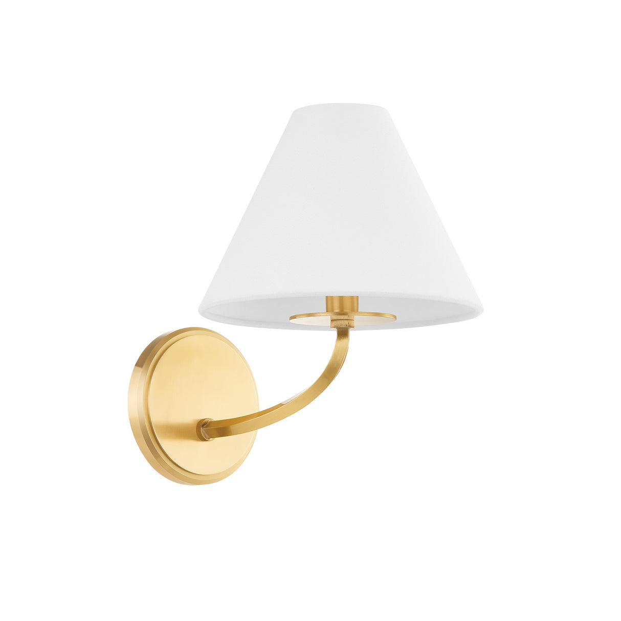 Morgan Wall Sconce 11", Aged Brass