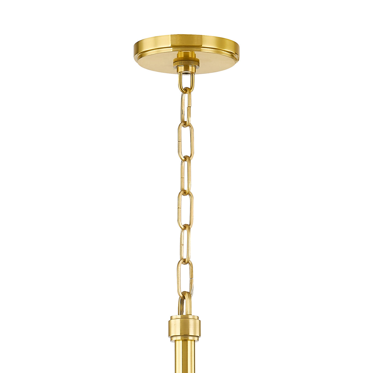 Marlowe 9 Light Chandelier 43", Aged Brass