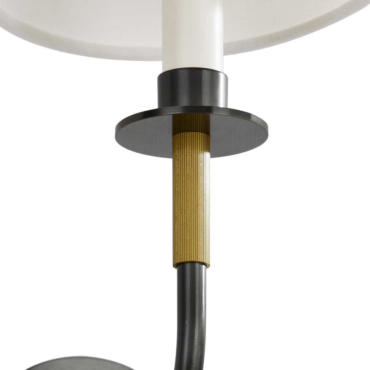 Marlowe Wall Sconce 14", Old Bronze with Brass Accents