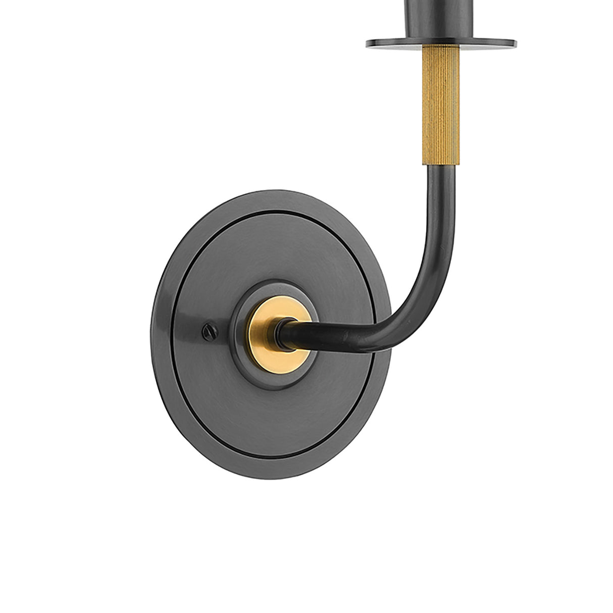 Marlowe Wall Sconce 14", Old Bronze with Brass Accents