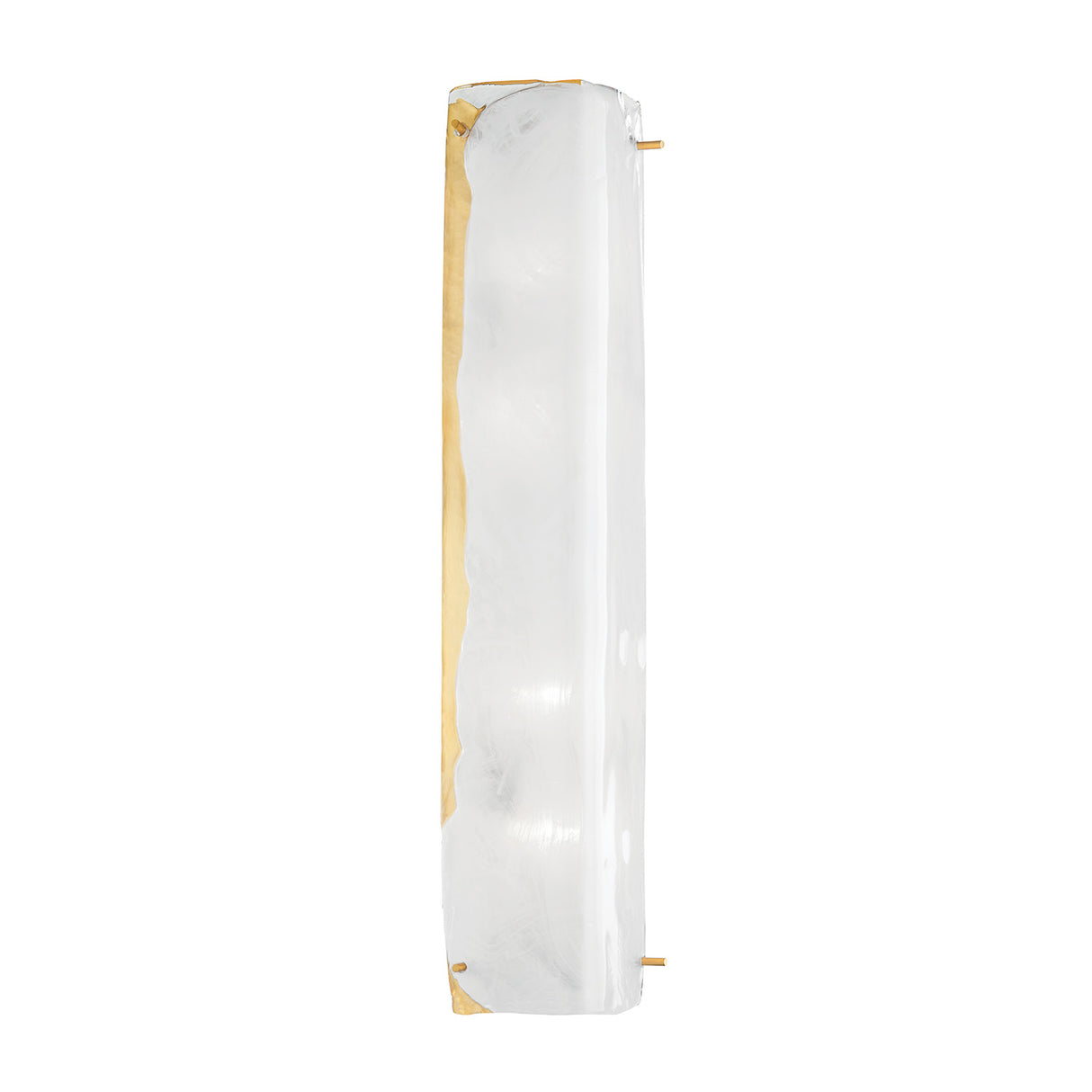 Kira Wall Sconce 26", Aged Brass and Glass