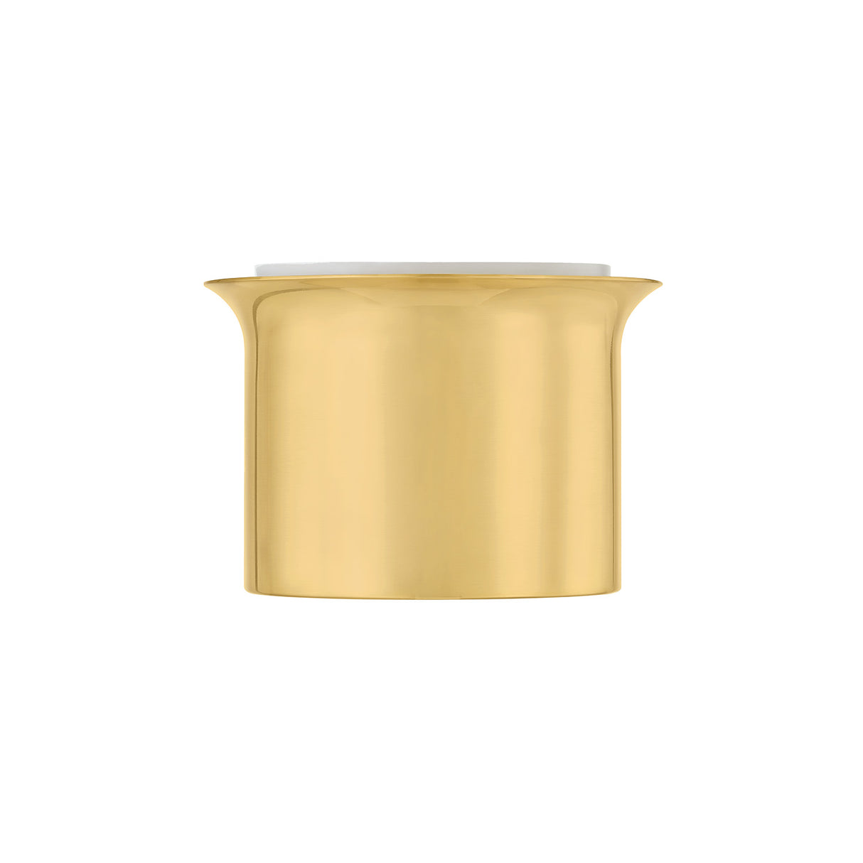 Jonah Extra Small LED Flush Mount 7", Aged Brass