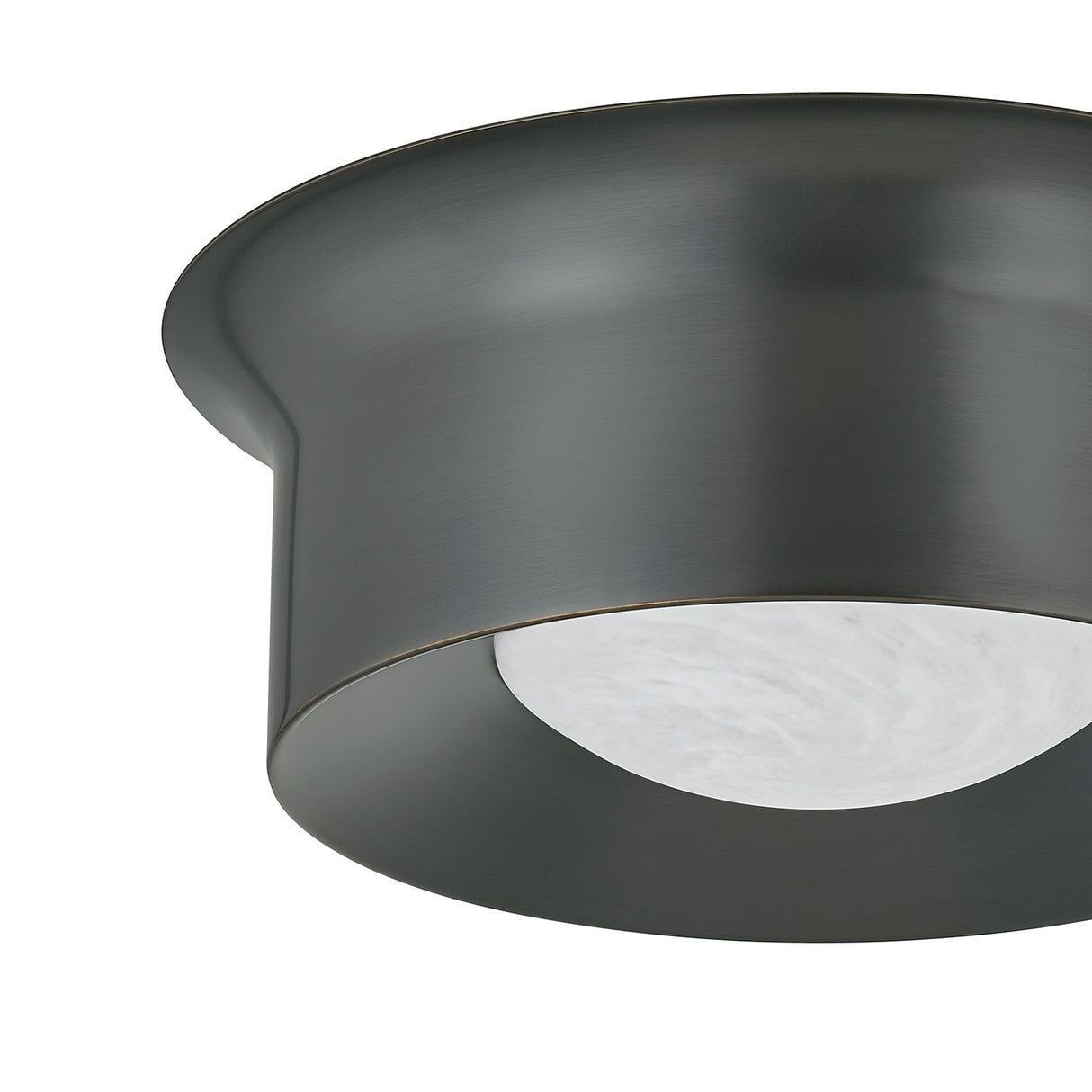 Jonah Medium LED Flush Mount 14", Distressed Bronze