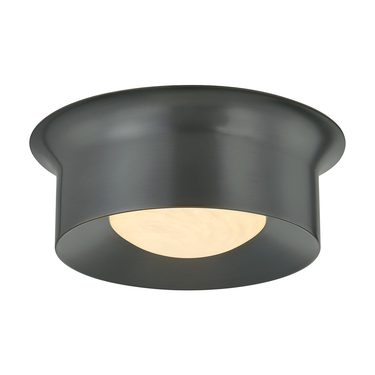 Jonah Medium LED Flush Mount 14", Distressed Bronze