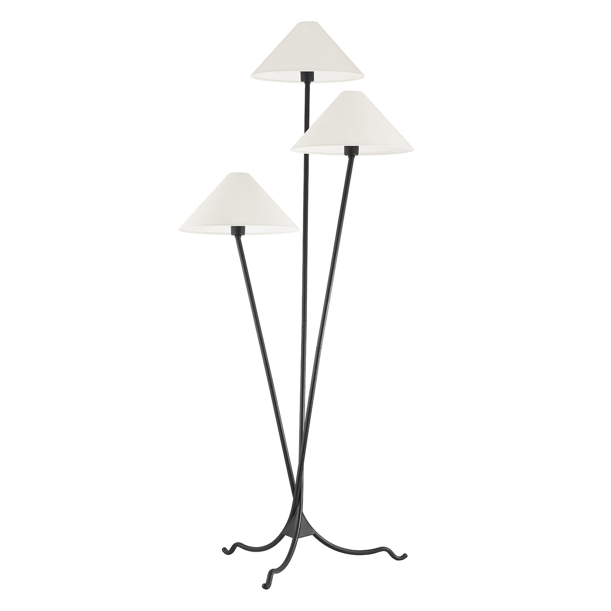 Scarlett Floor Lamp, Forged Iron