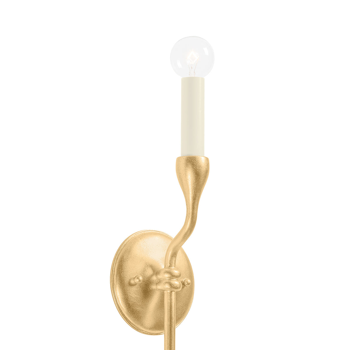 Adalyn Wall Sconce 21", Gold Leaf
