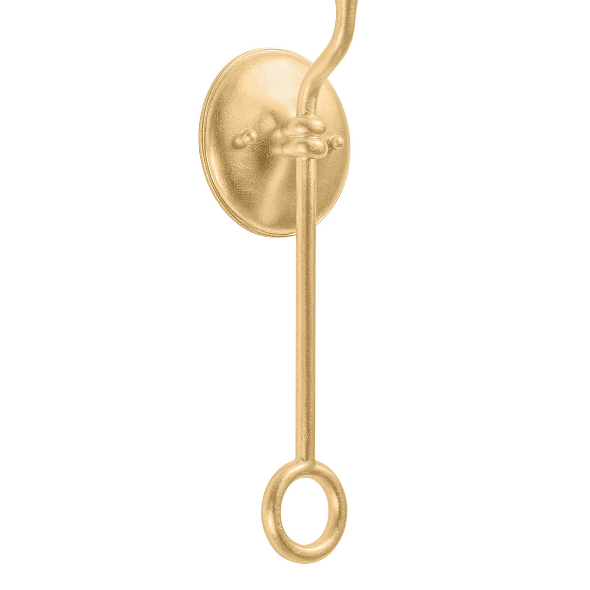 Adalyn Wall Sconce 21", Gold Leaf