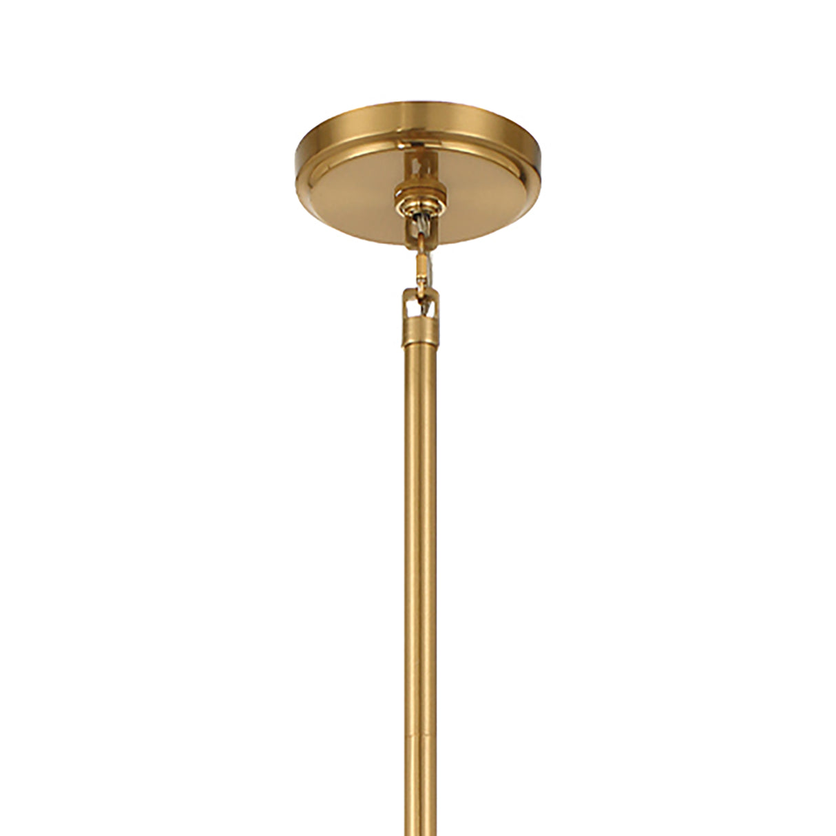 Grace 12 Light Chandelier 27", Brass with Smoke Glass