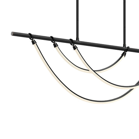 Otis Linear LED Pendant 48", Urban Bronze