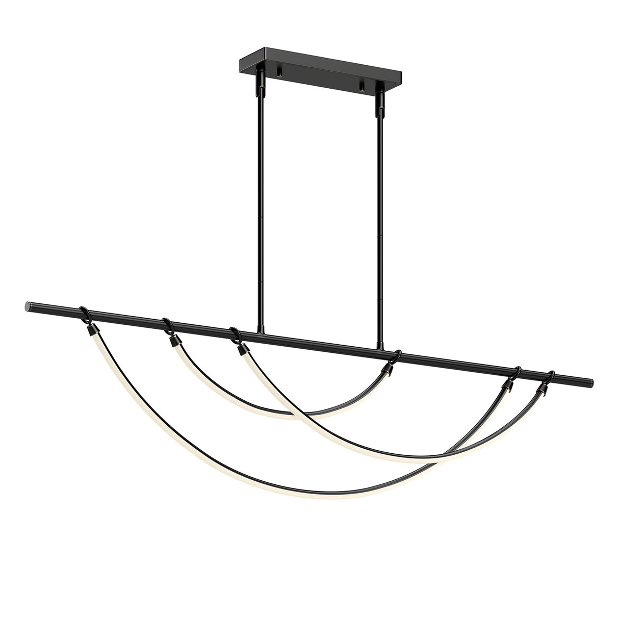 Otis Linear LED Pendant 60", Urban Bronze