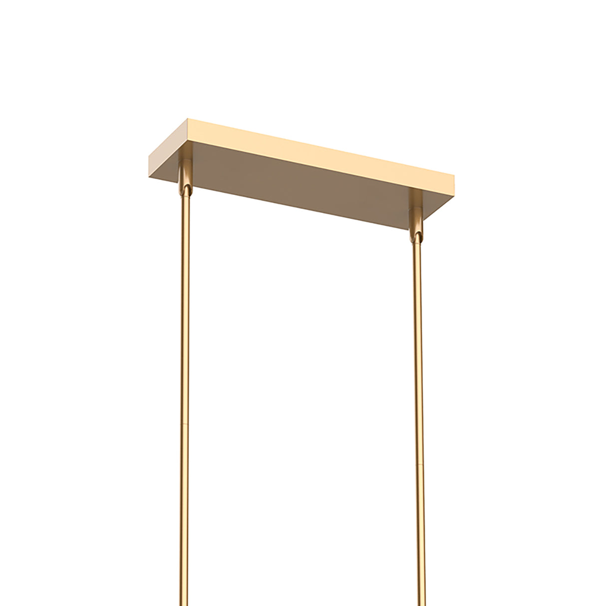 Otis Linear LED Pendant 48", Vintage Brass