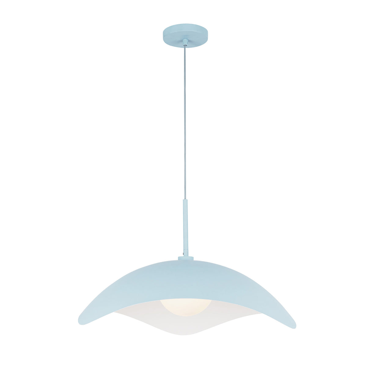 Presley Pendant 22", Baby Blue