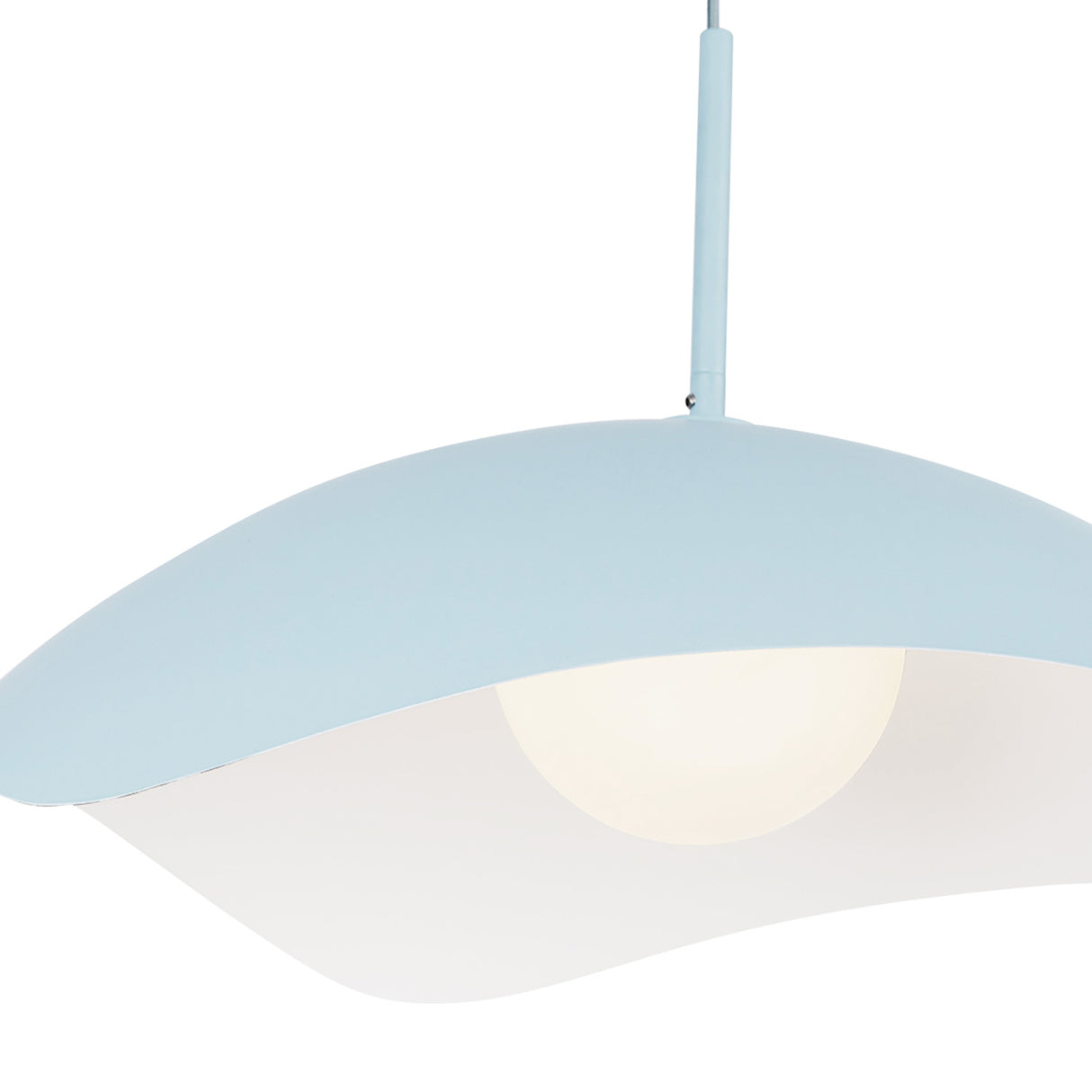 Presley Pendant 22", Baby Blue