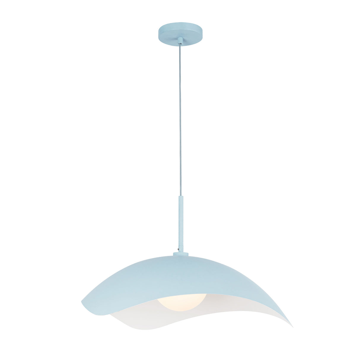 Presley Pendant 22", Baby Blue