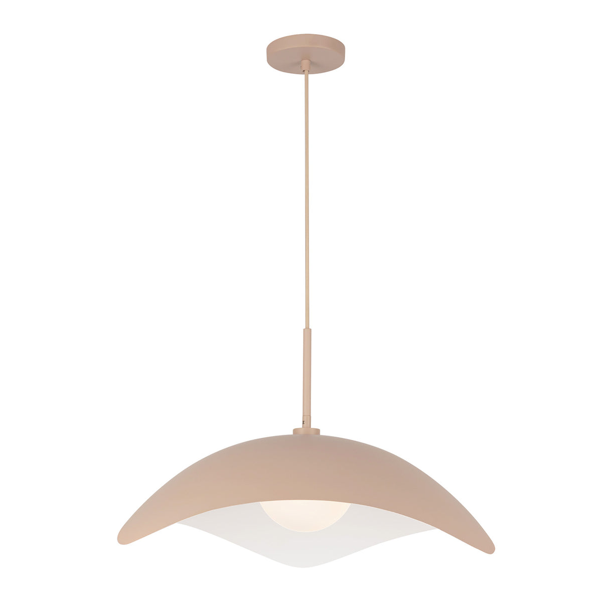 Presley Pendant 22", Blush