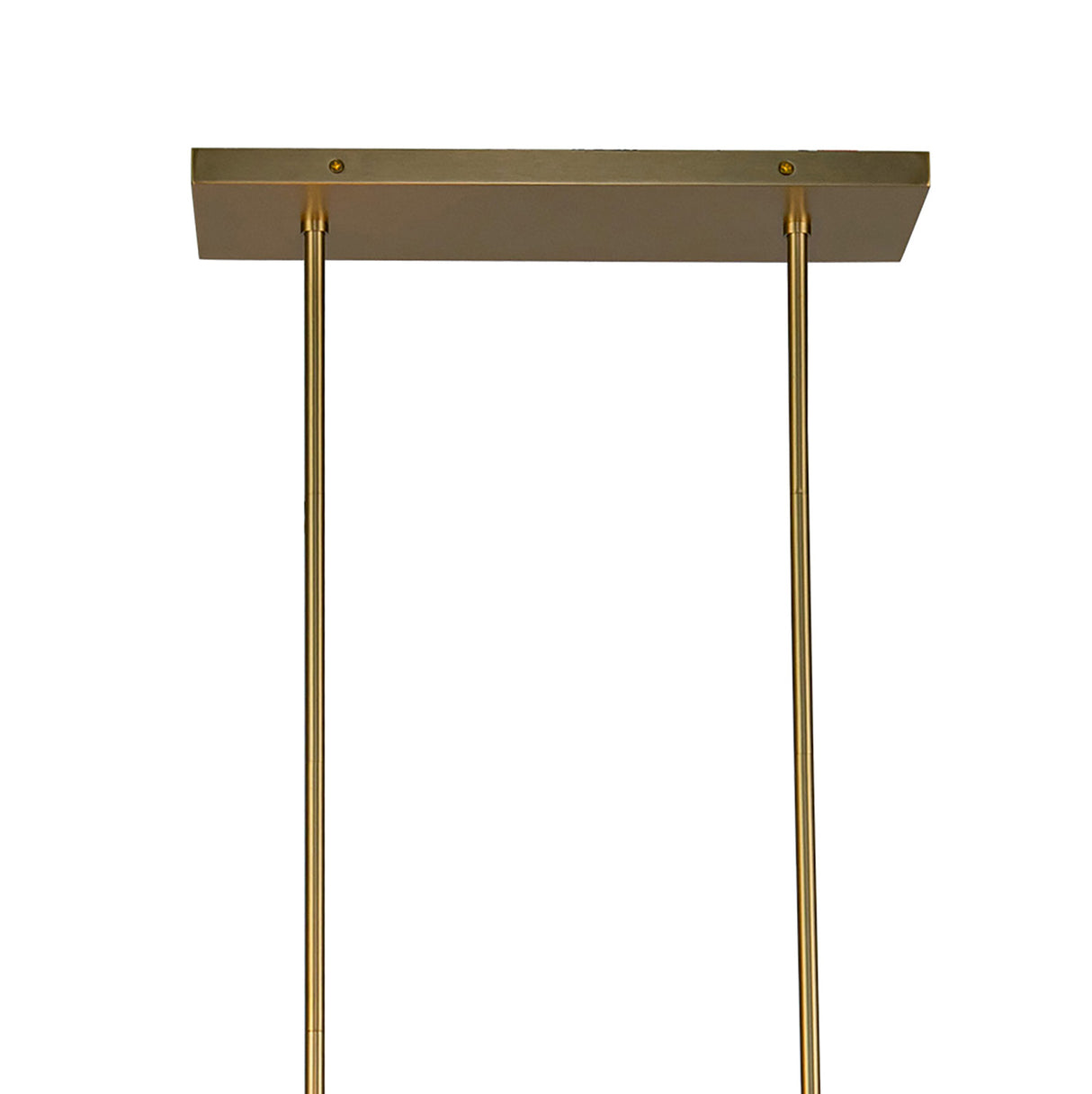 Tristen 4 Light Chandelier 42", Brushed Brass and Opal Glass