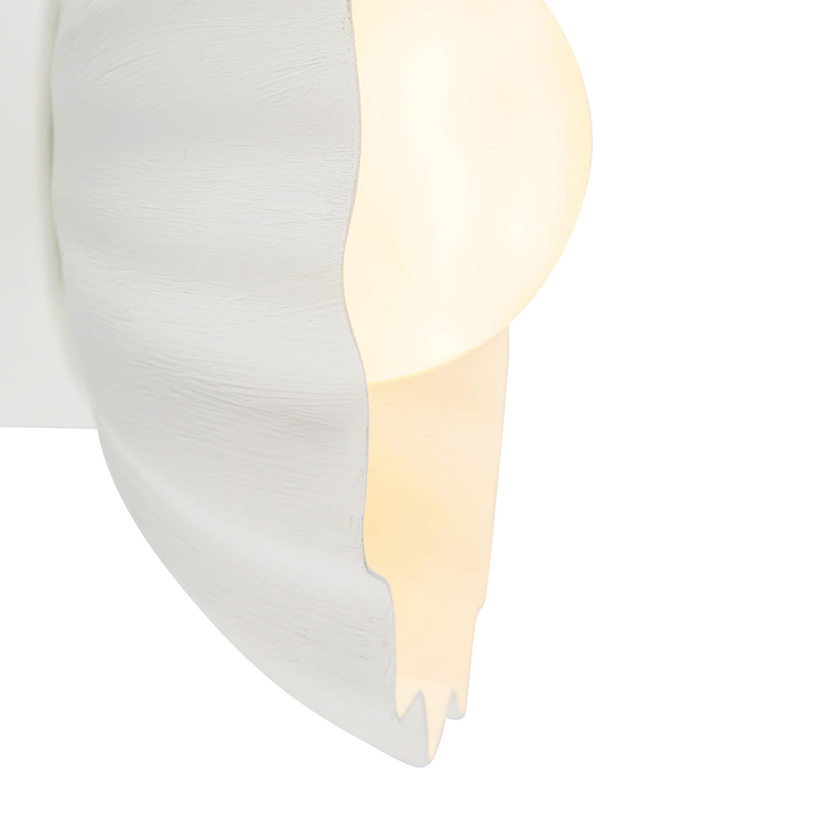 Flare LED Sconce 10", Antique White and Opal Glass