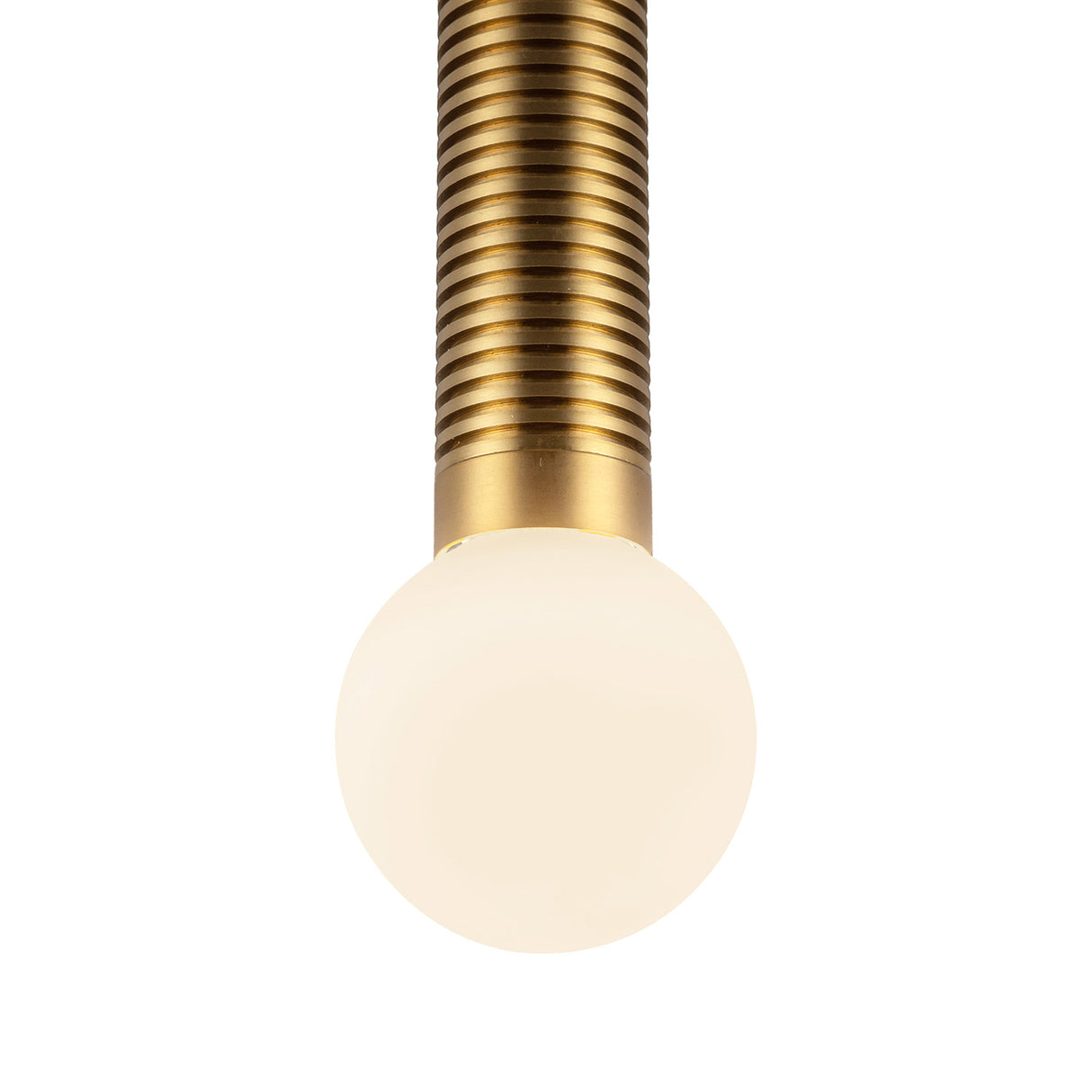 Shiloh 1 Light LED Wall Sconce 14", Brushed Brass