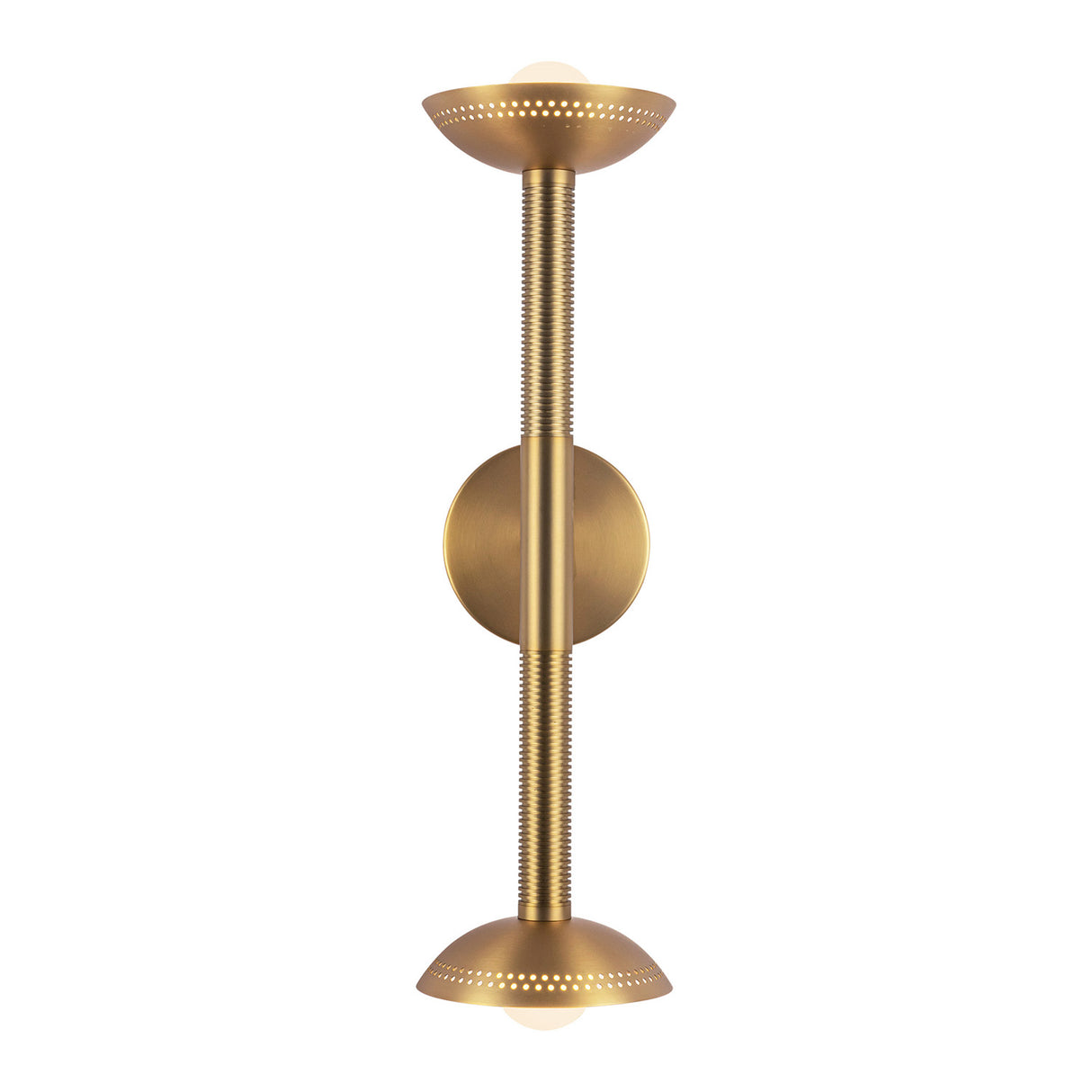 Sheila 2 Light LED Wall Sconce 23", Brushed Brass