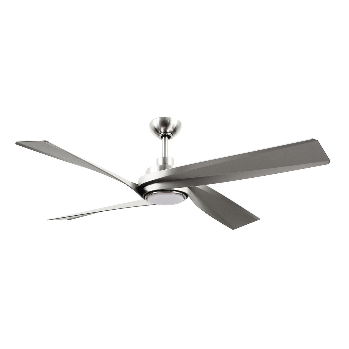 Largo Ceiling Fan 56", Brushed Nickel with LED Light, 6-Speed Reversible Air Flow with Remote Control