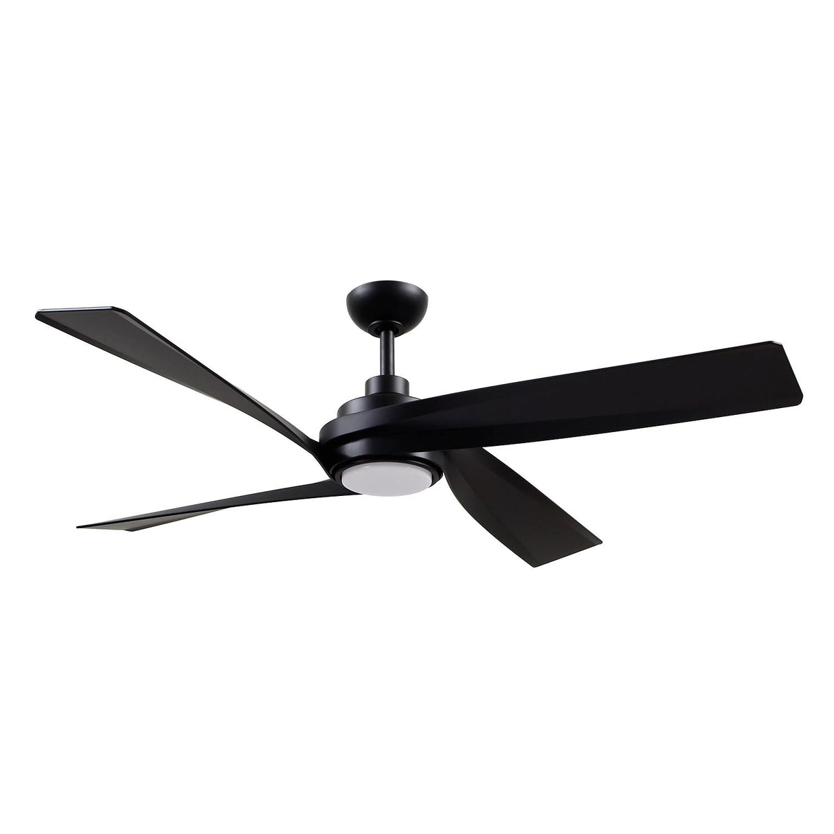 Largo Ceiling Fan 56", Matte Black with LED Light, 6-Speed Reversible Air Flow with Remote Control