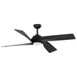 Largo Ceiling Fan 56", Matte Black with LED Light, 6-Speed Reversible Air Flow with Remote Control