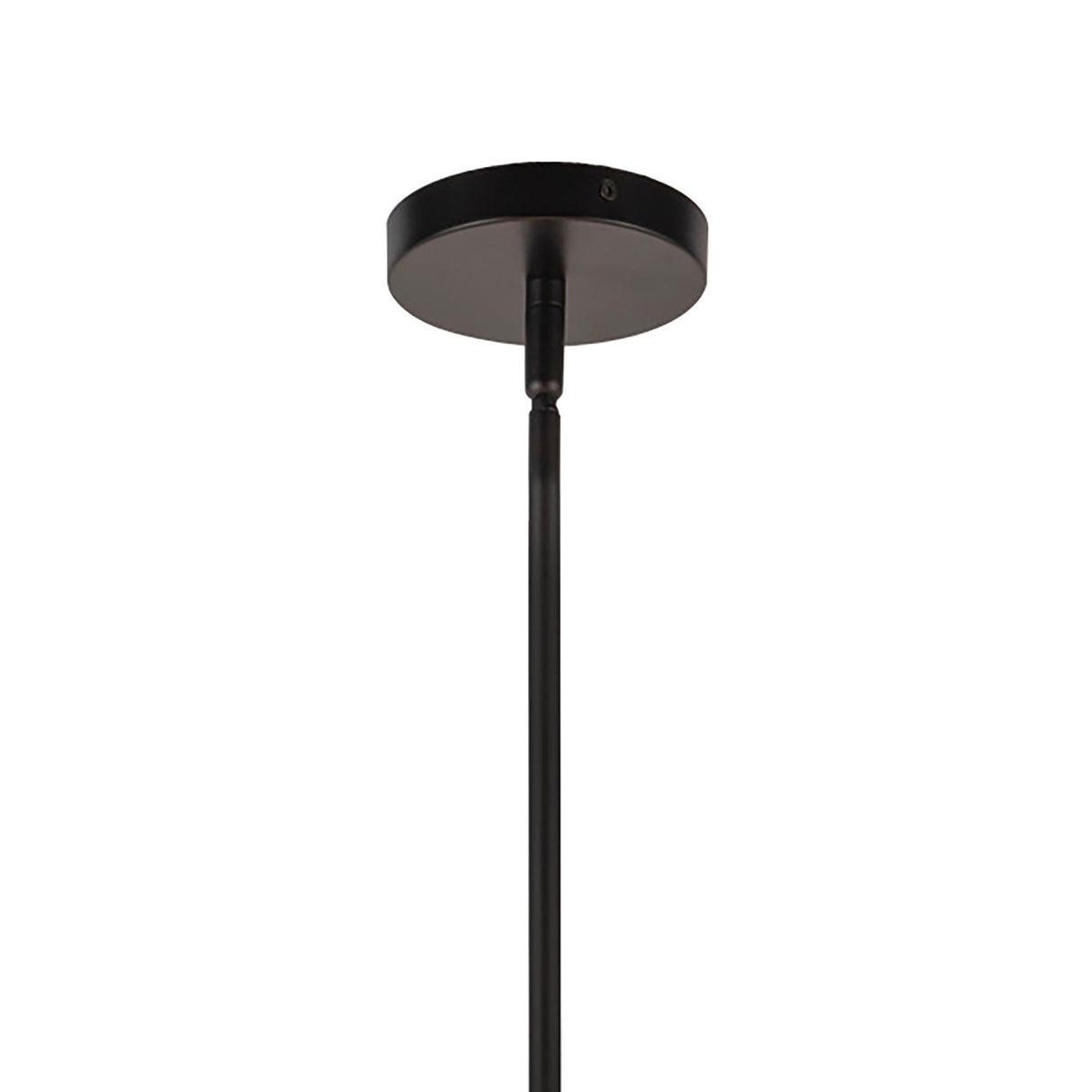 Sabina Pendant 16", Matte Black with Linen Shade