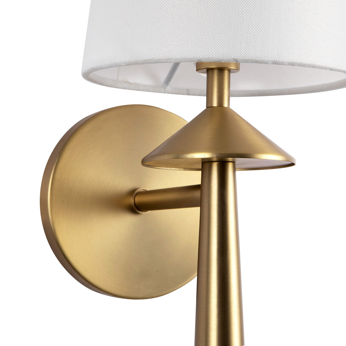 Sabina Wall Sconce 18", Brushed Brass