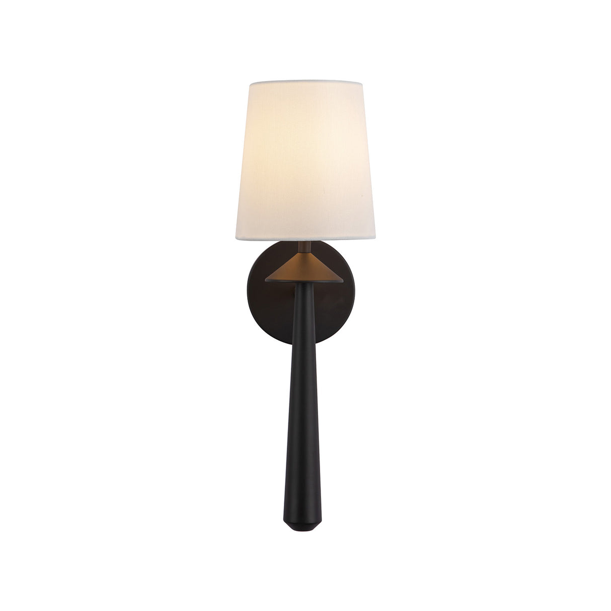 Sabina Wall Sconce 18", Matte Black
