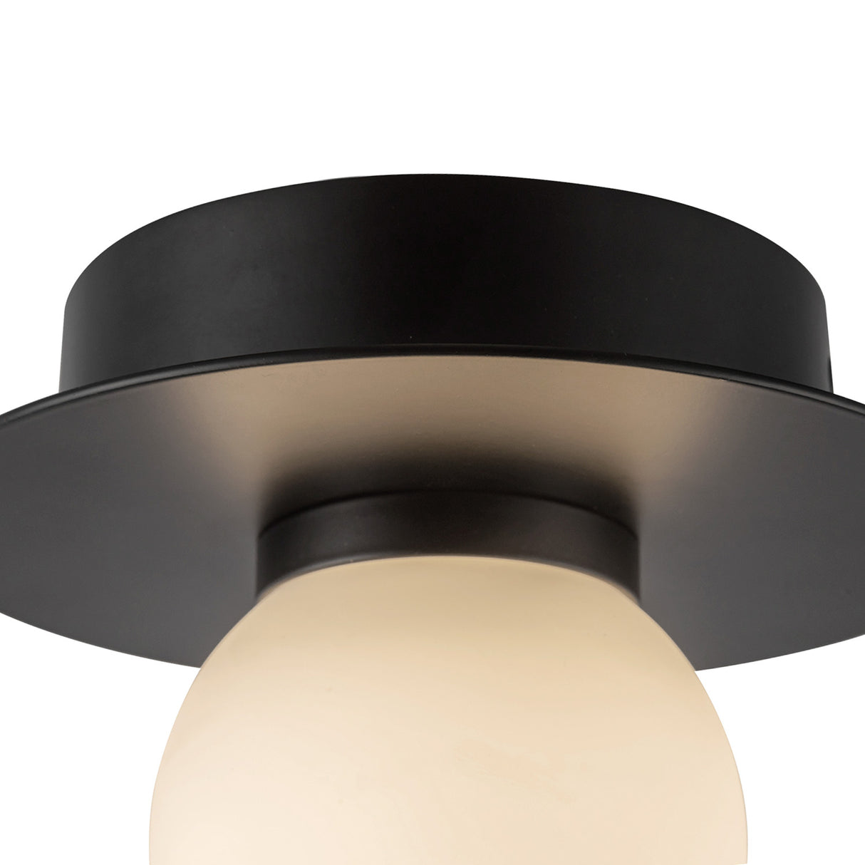 Sol LED Flush Mount 6", Matte Black