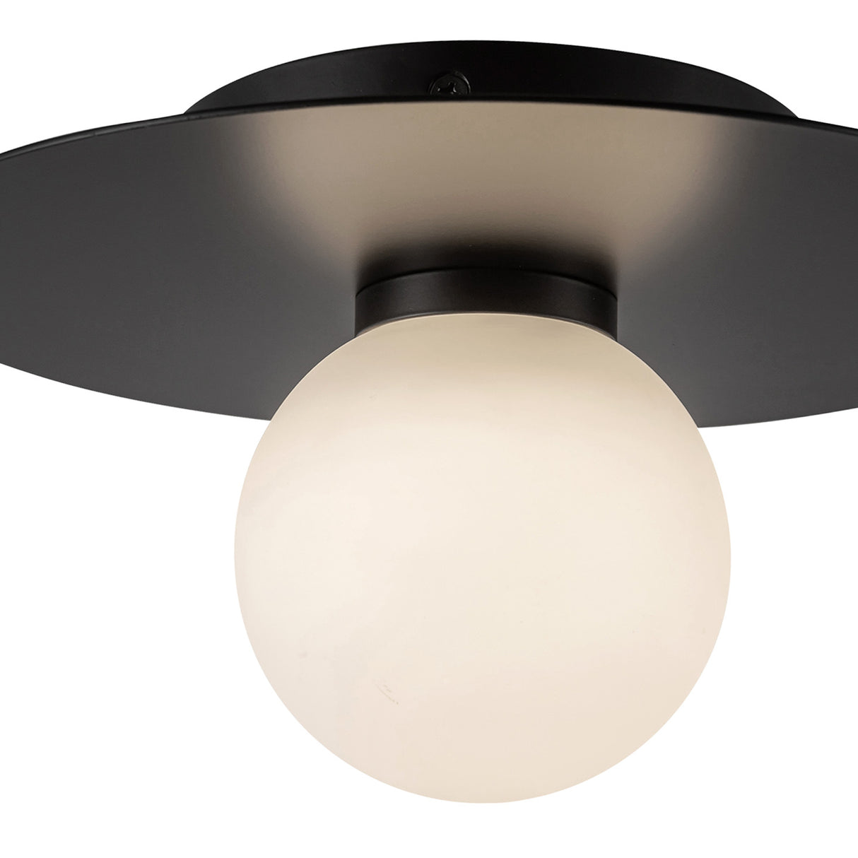 Sol LED Flush Mount 10", Matte Black