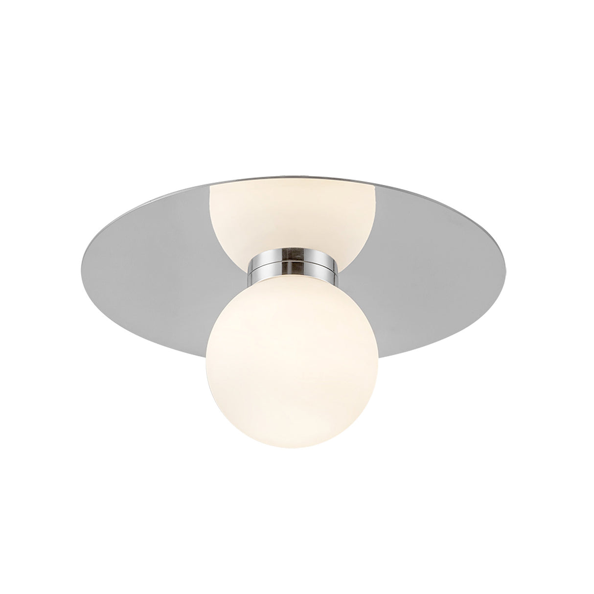 Sol LED Flush Mount 10", Chrome