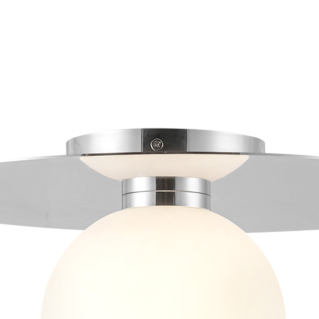 Sol Medium LED Flush Mount 14", Chrome