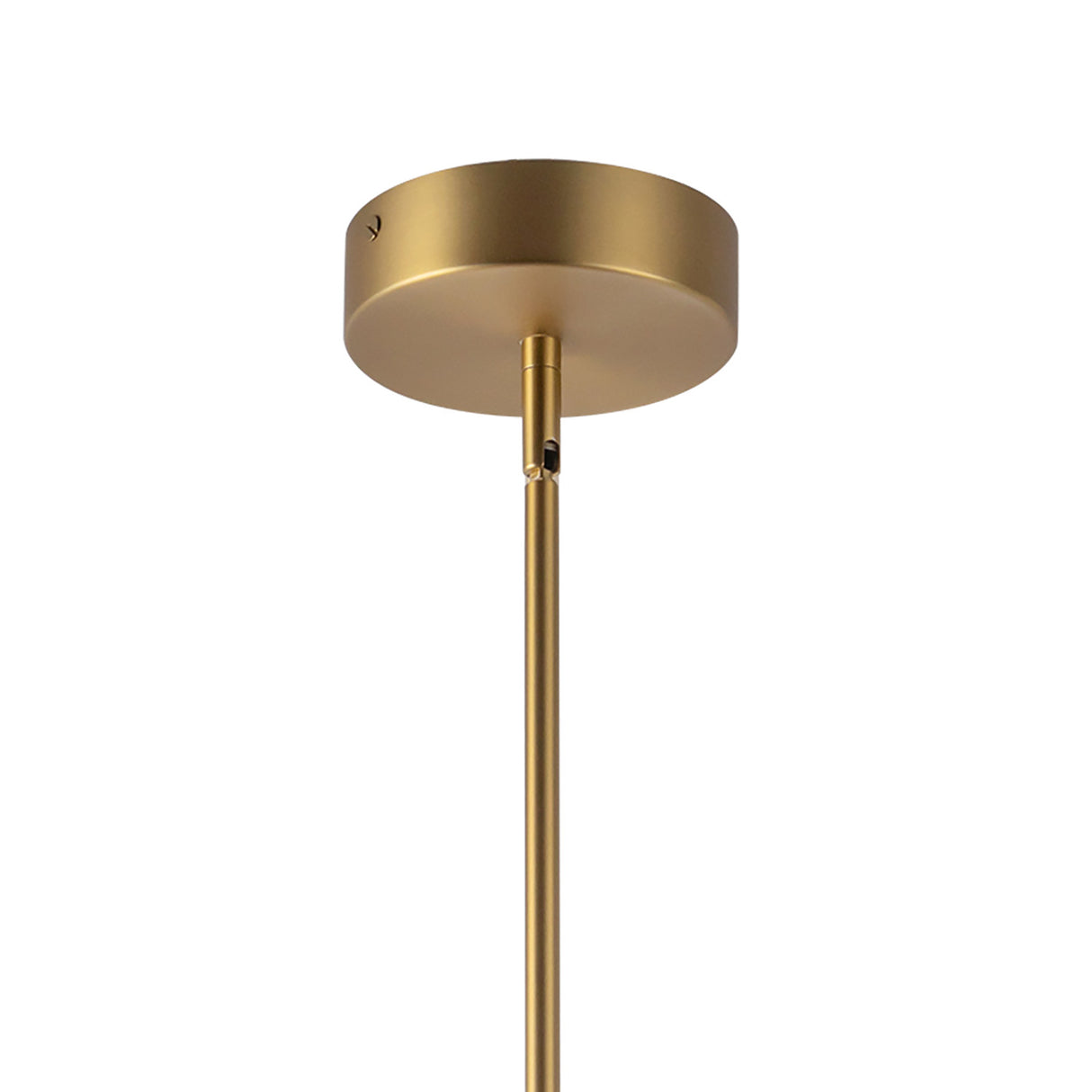 Sol LED Chandelier 23", Brushed Brass