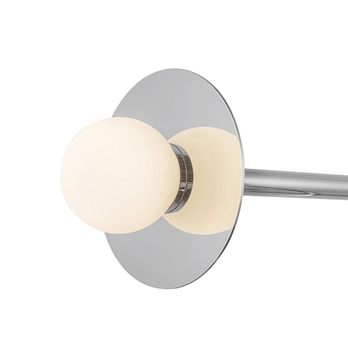 Sol LED Chandelier 23", Chrome