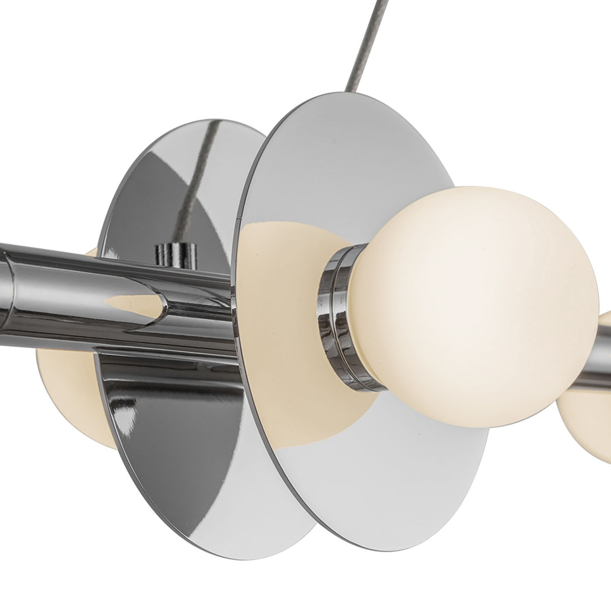 Sol LED Linear Pendant 48", Chrome