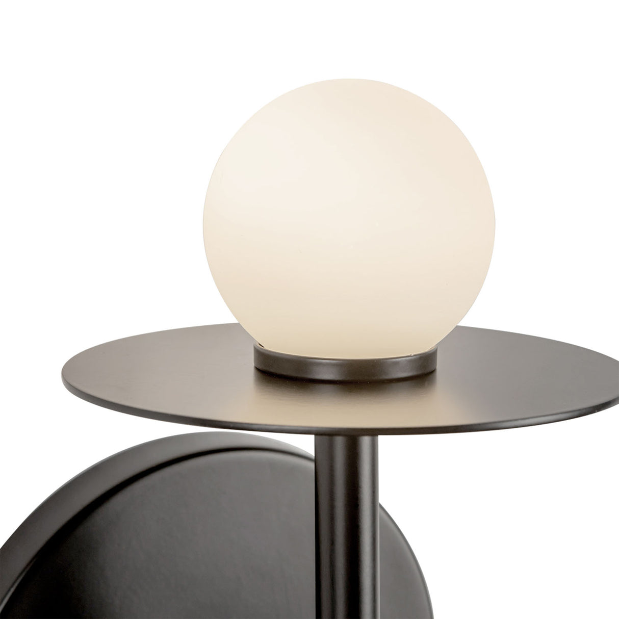 Sol LED Wall Sconce 10", Matte Black