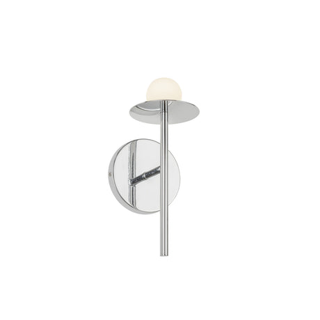 Sol LED Wall Sconce 10", Chrome