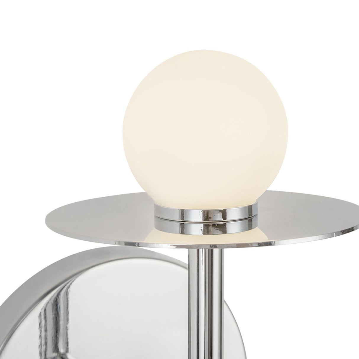 Sol LED Wall Sconce 10", Chrome